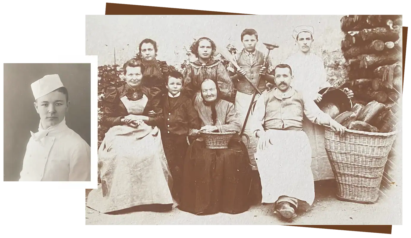 La famille Isoz-Jegerlehner, fondateurs de la chocolaterie à Sierre