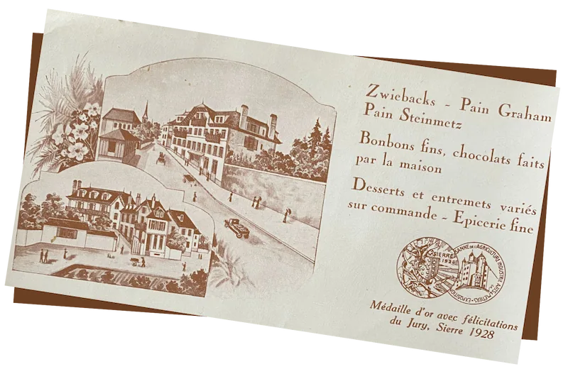 Lettre manuscrite témoignant de la rencontre entre Myriam et Jacques-Louis Isoz